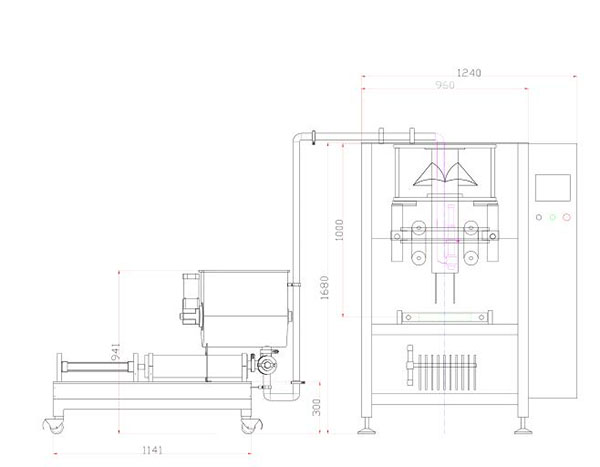 牛肉酱(jiang)料包装机设计方案(图1)
